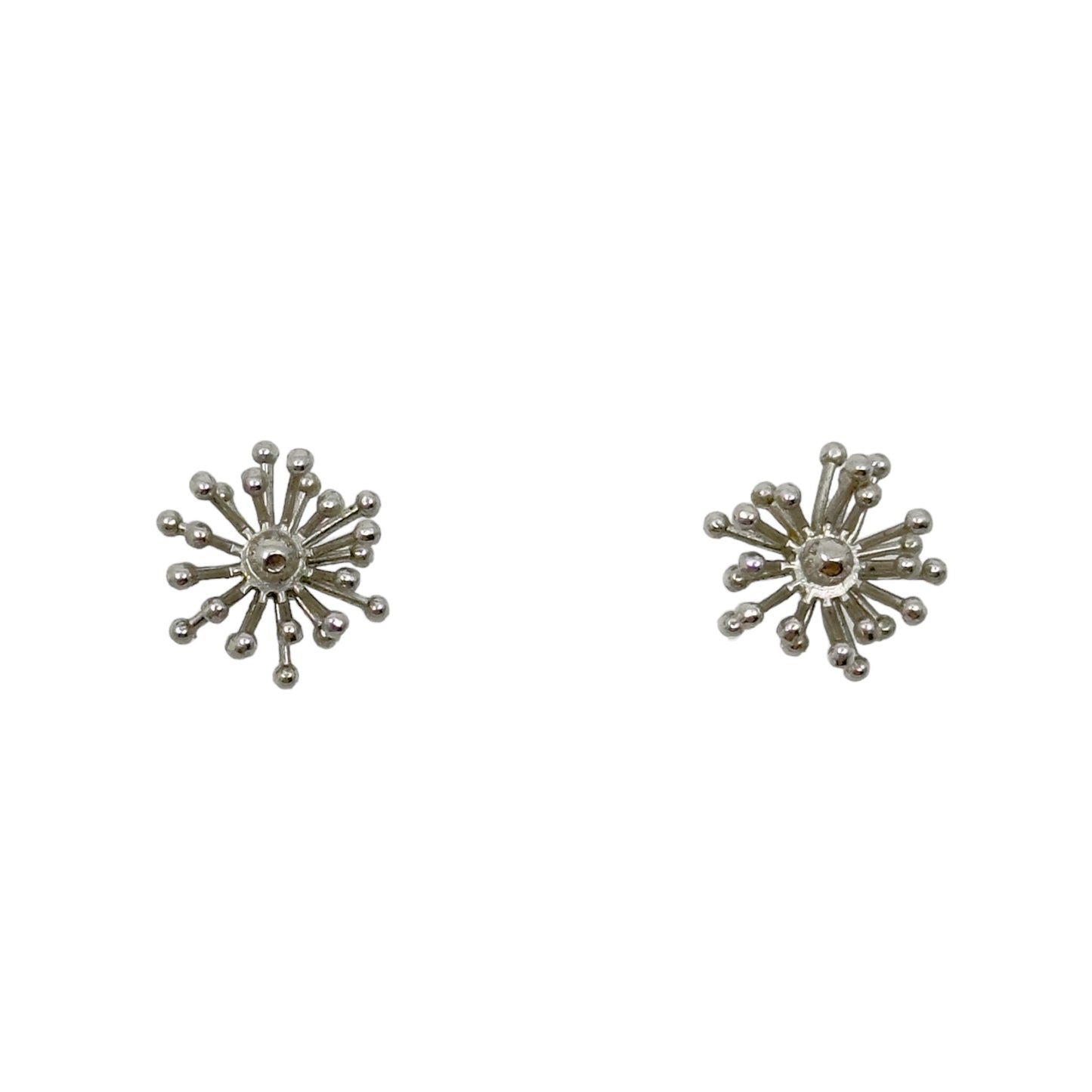 Atomic Starburst Sunburst Sterling silver stud earrings - GM1019