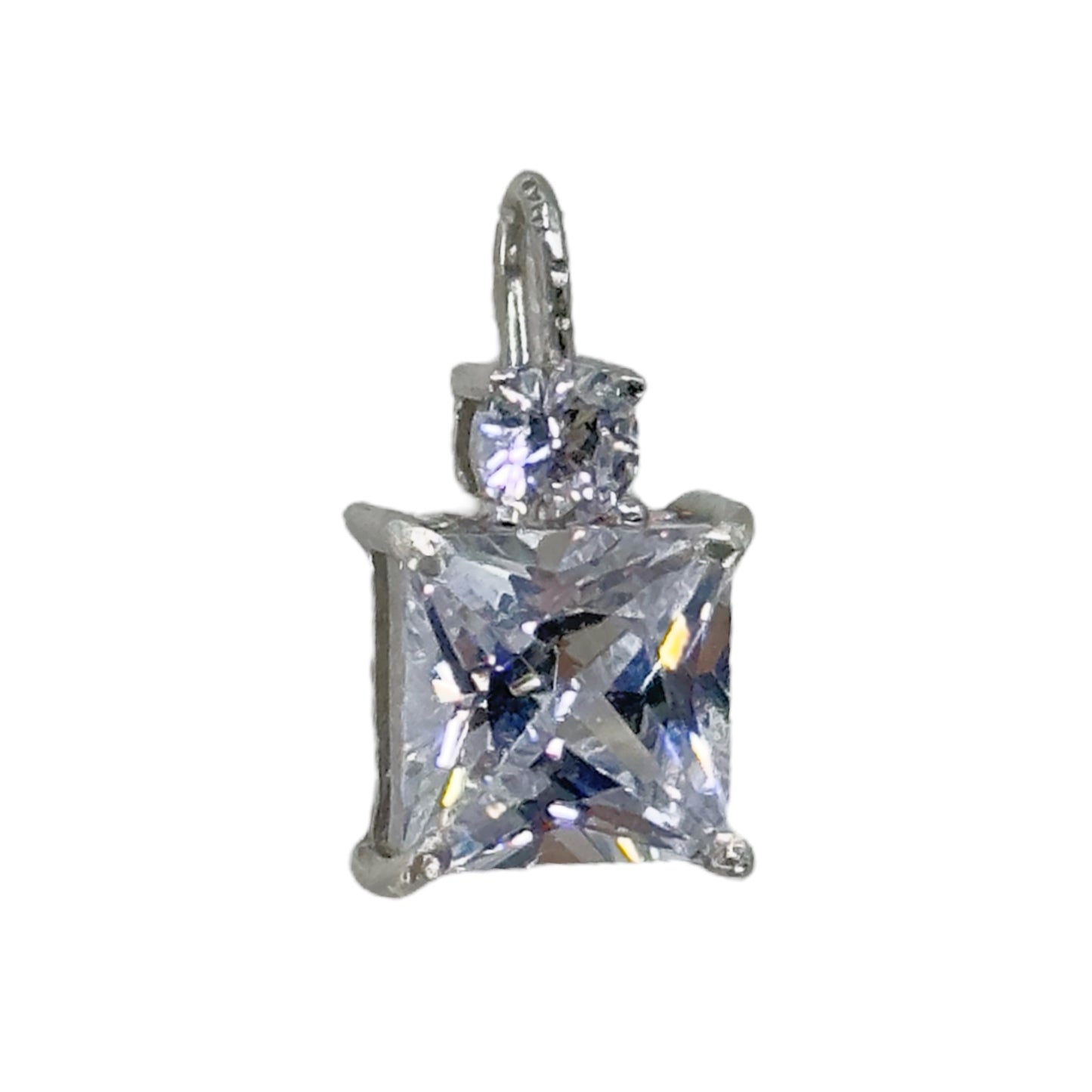 Sterling silver Cubic Zirconia pendant - GM1047