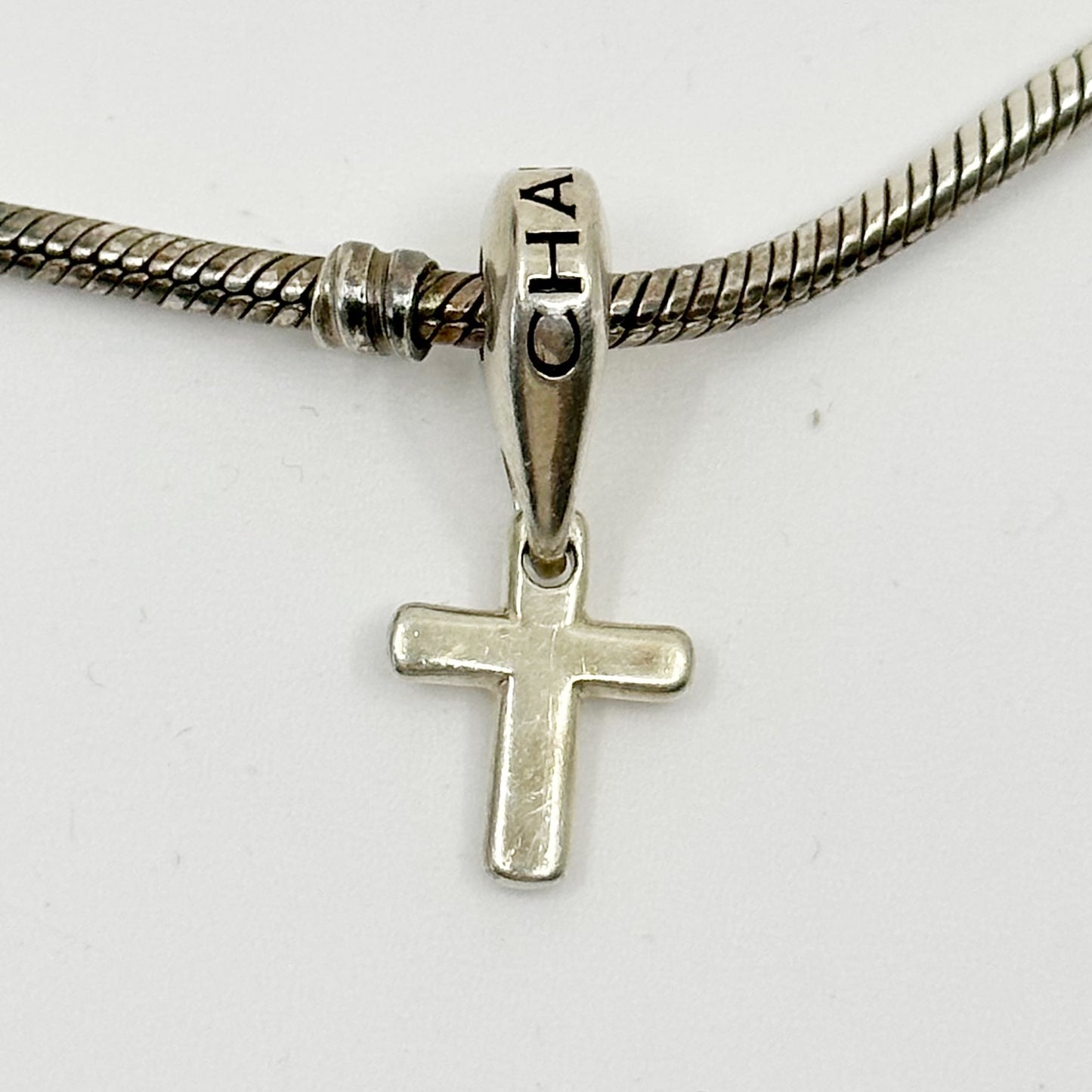 CHAMILIA sterling silver cross charm - GM1091