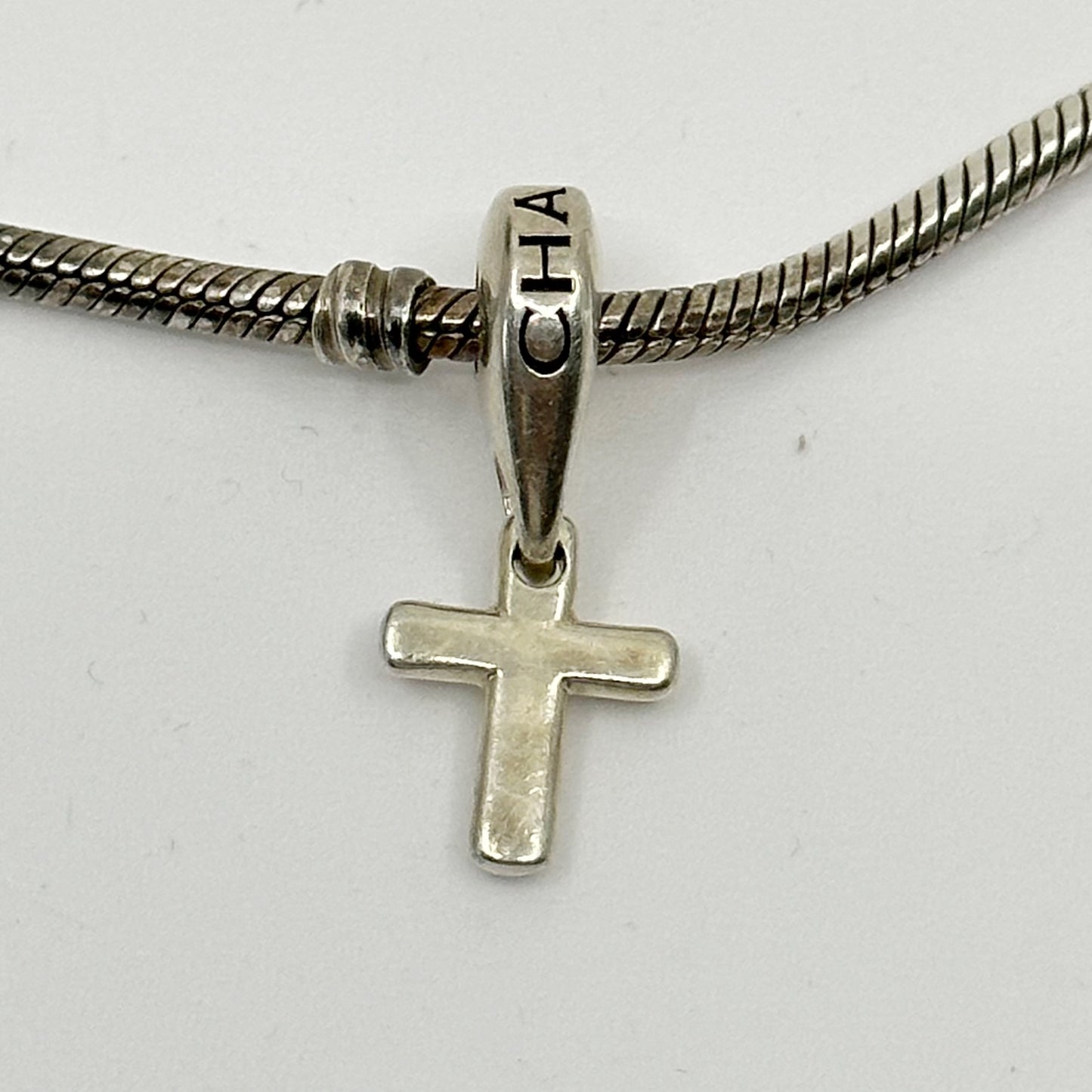 CHAMILIA sterling silver cross charm - GM1091