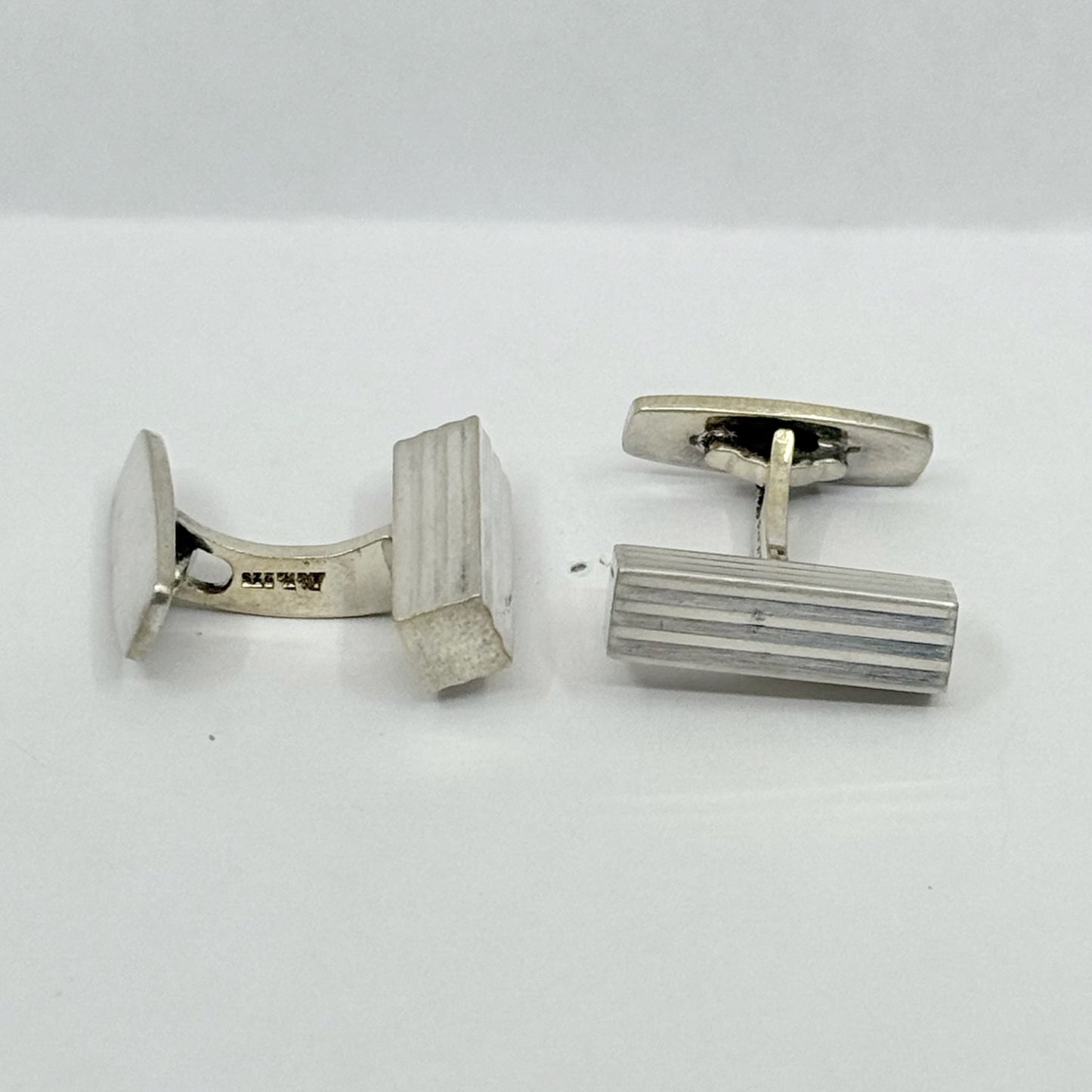 Vintage Aarre & Krogh A&K Denmark sterling silver Cufflinks - GM1148