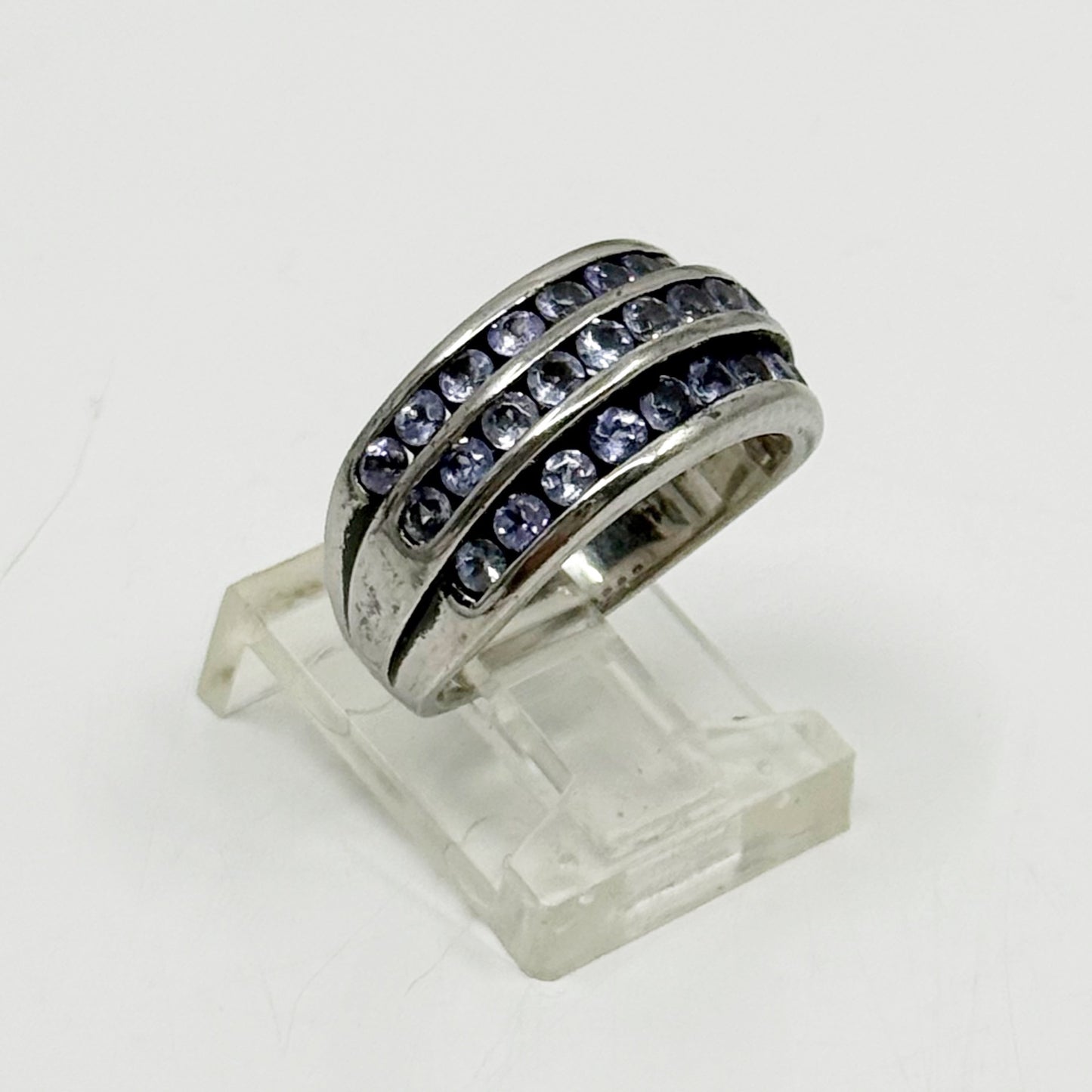 Sterling silver Iolite ring - GM1177