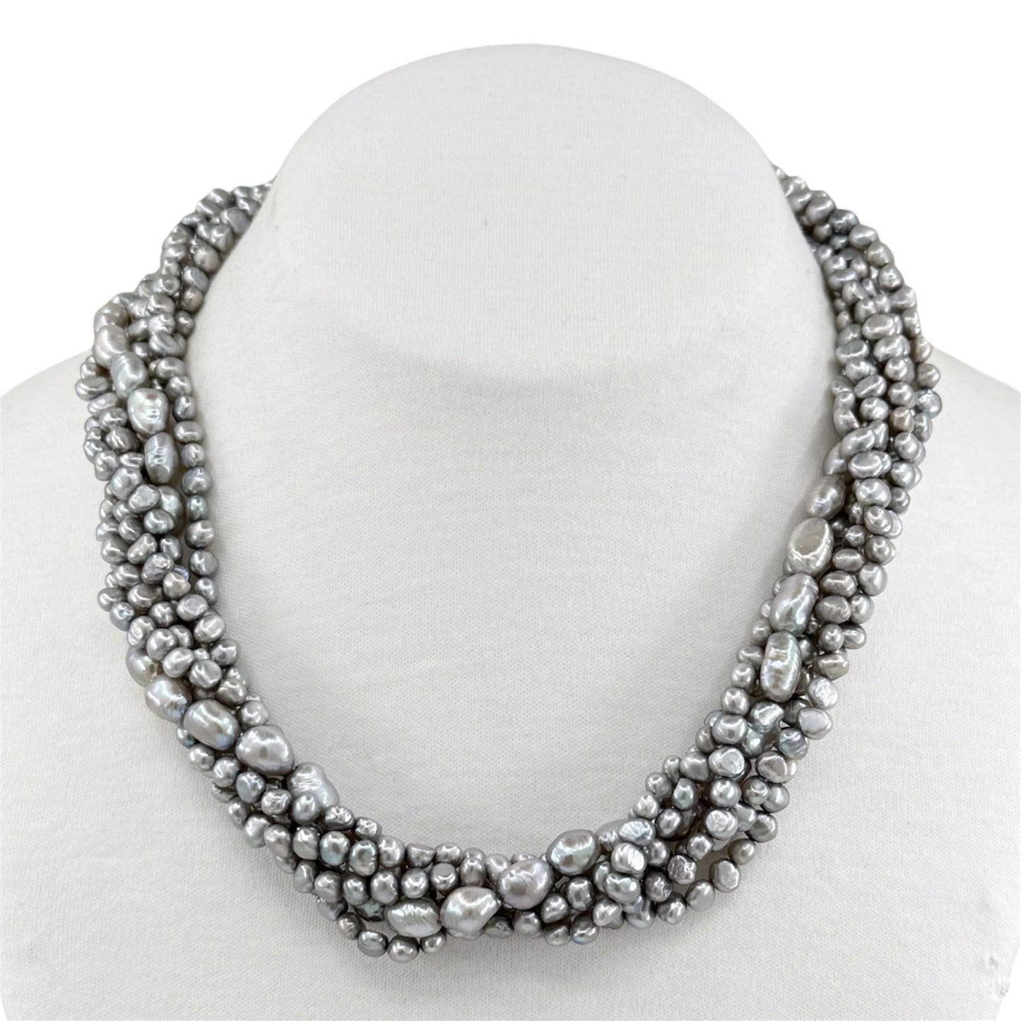 Honora sterling silver pearl necklace - GM15