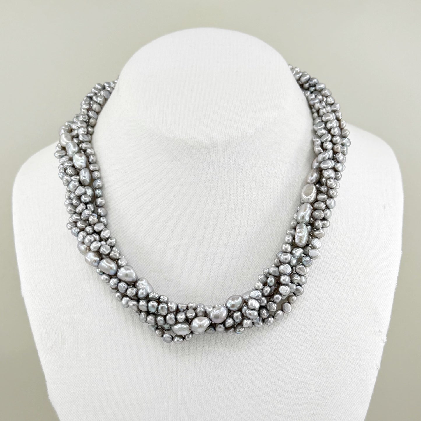 Honora sterling silver pearl necklace - GM15