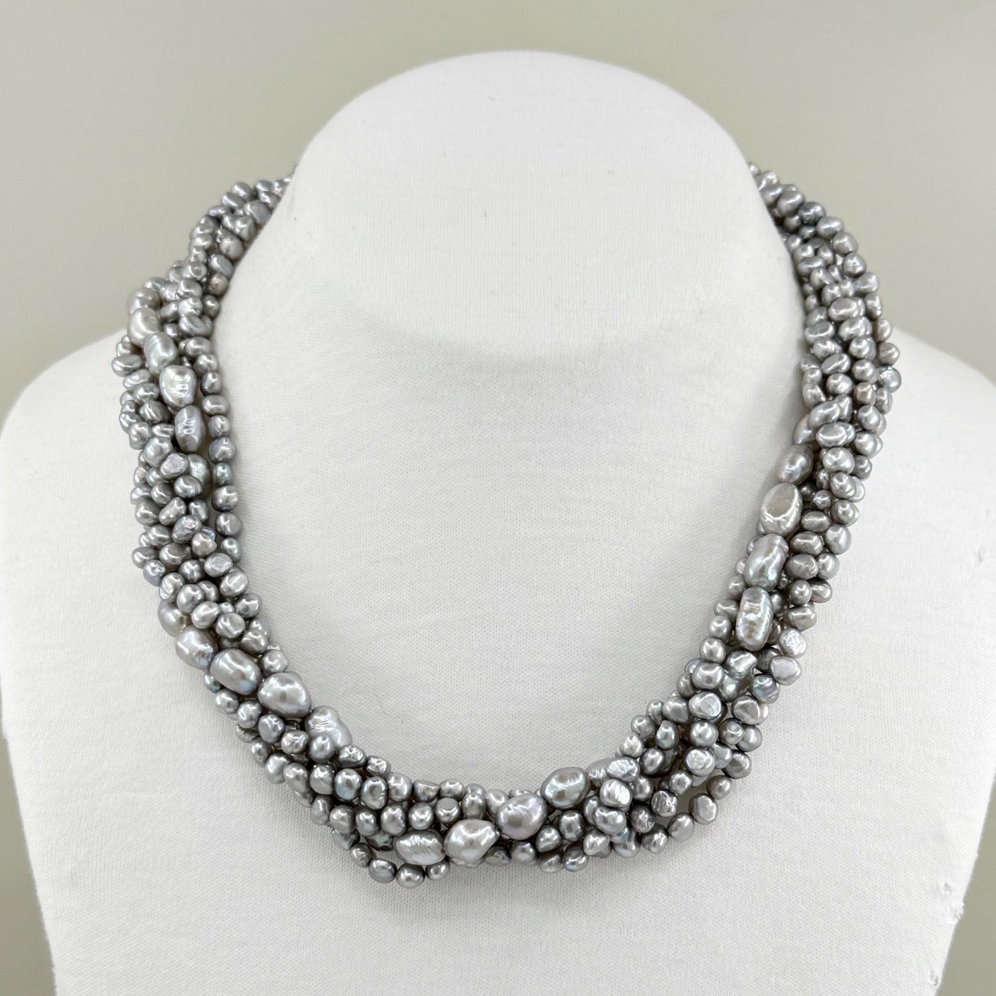 Honora sterling silver pearl necklace - GM15