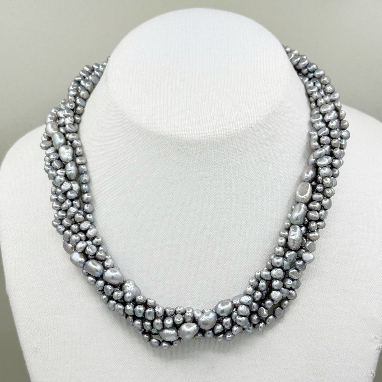 Honora sterling silver pearl necklace - GM15