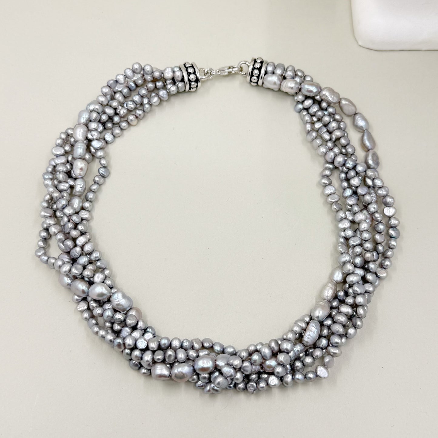 Honora sterling silver pearl necklace - GM15
