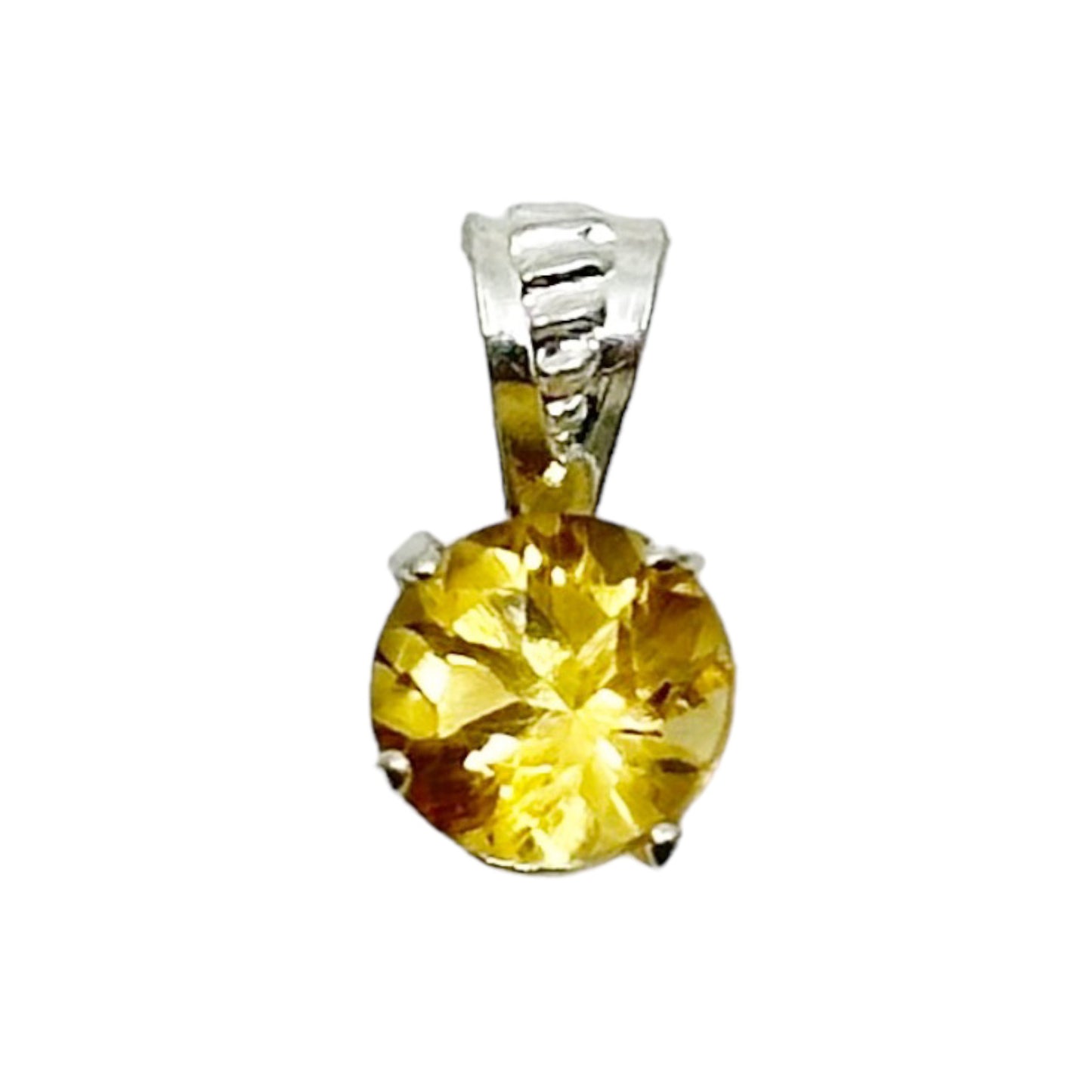 Sterling silver Citrine Pendant - GM150