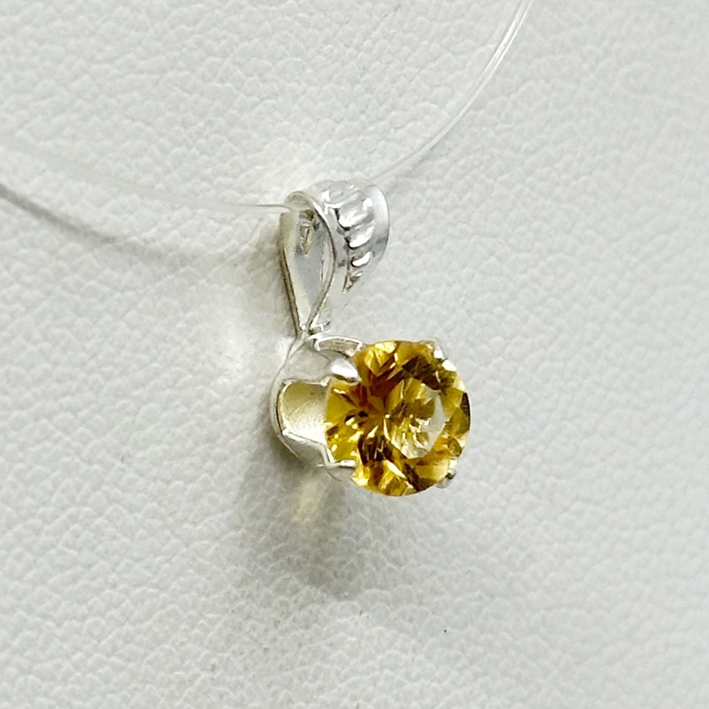 Sterling silver Citrine Pendant - GM150