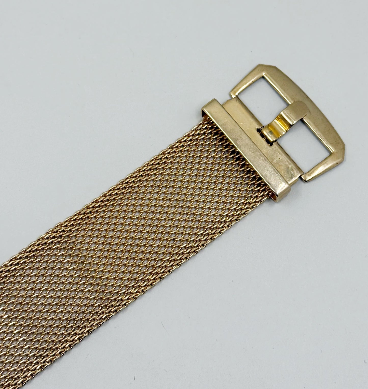Vintage Gold tone belt mesh bracelet - GM1501
