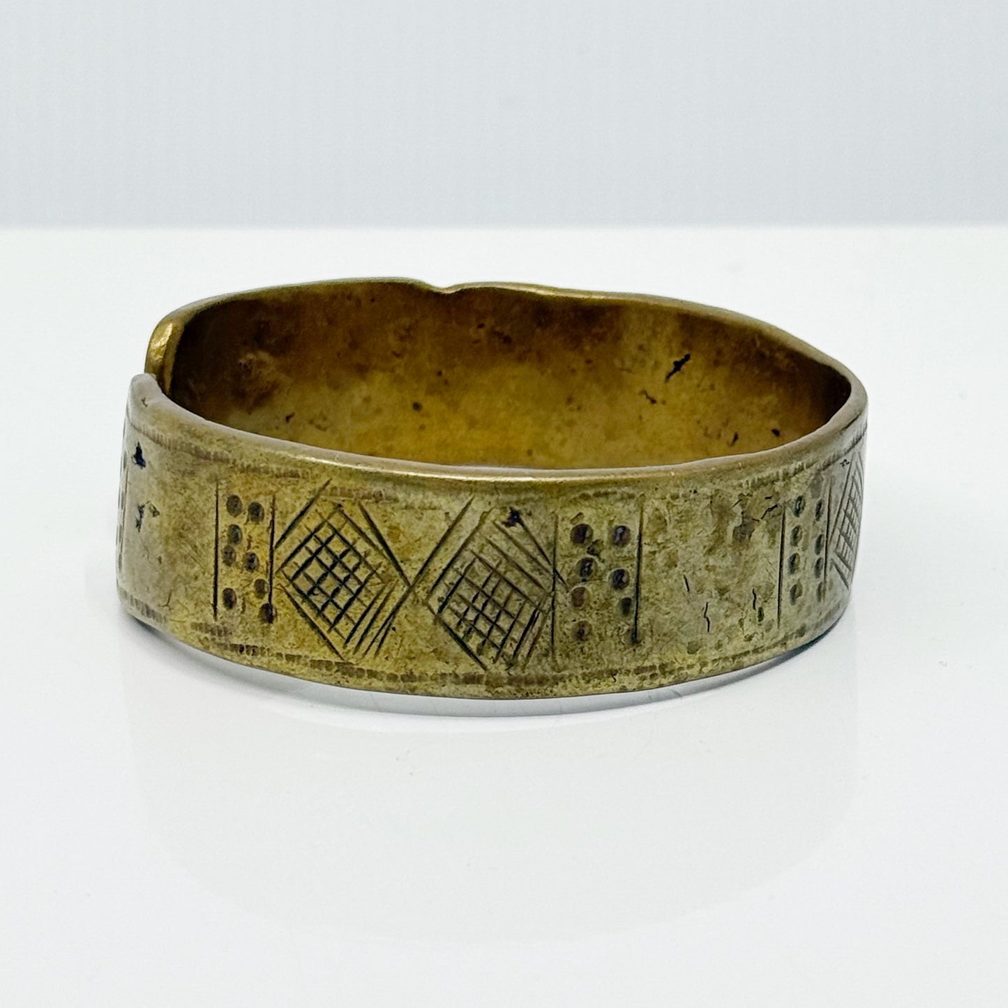 Vintage bronze African dogon mali tribe bracelet - GM1511