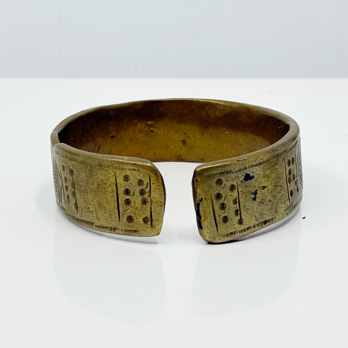 Vintage bronze African dogon mali tribe bracelet - GM1511