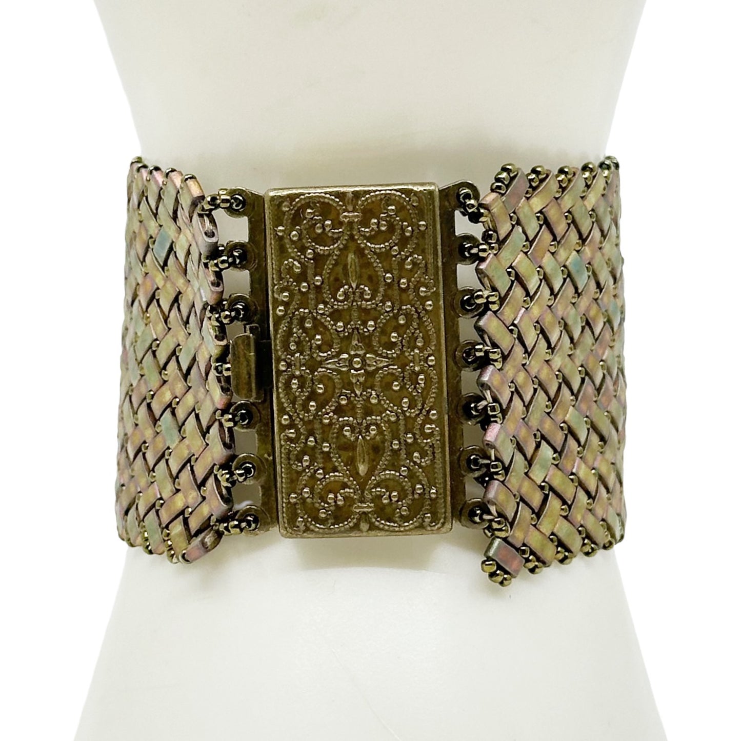 Vintage Copper woven bracelet GM1570