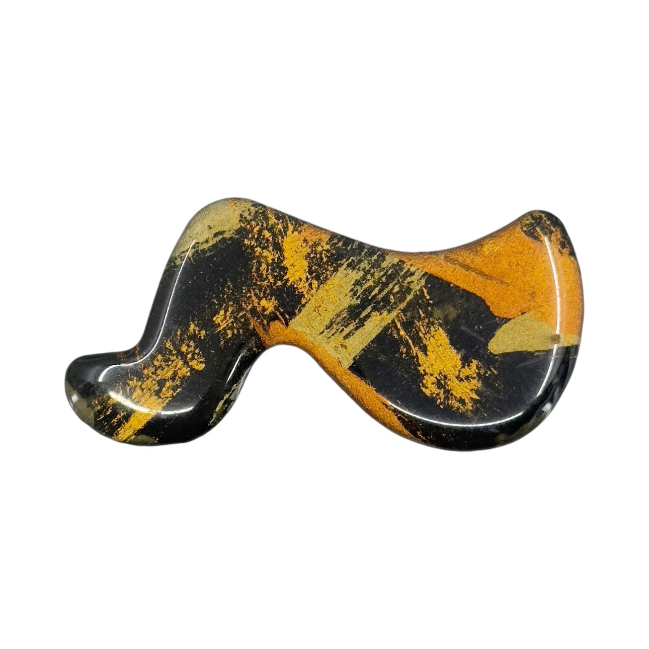 Vintage abstract acrylic brooch GM1579