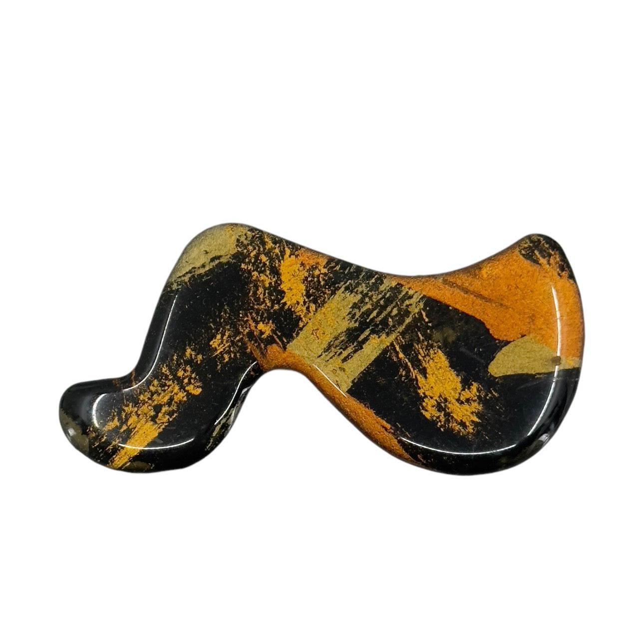 Vintage abstract acrylic brooch GM1579