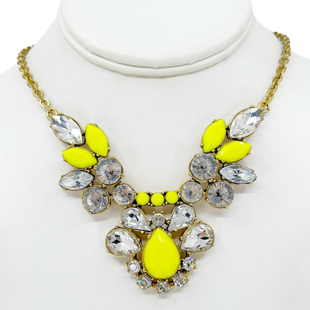J. Crew rhinestone necklace