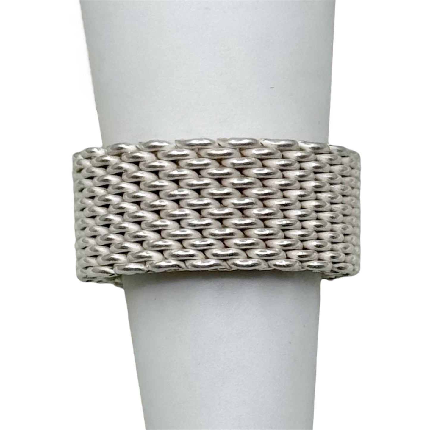 sterling silver Somerset band ring - GM23