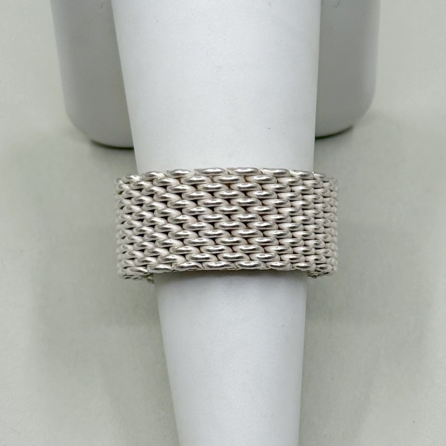 sterling silver Somerset band ring - GM23