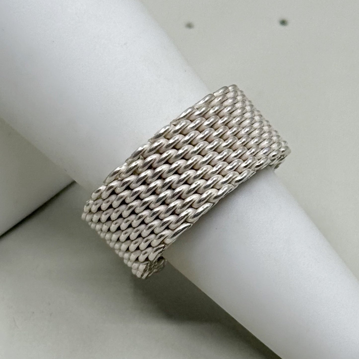 sterling silver Somerset band ring - GM23