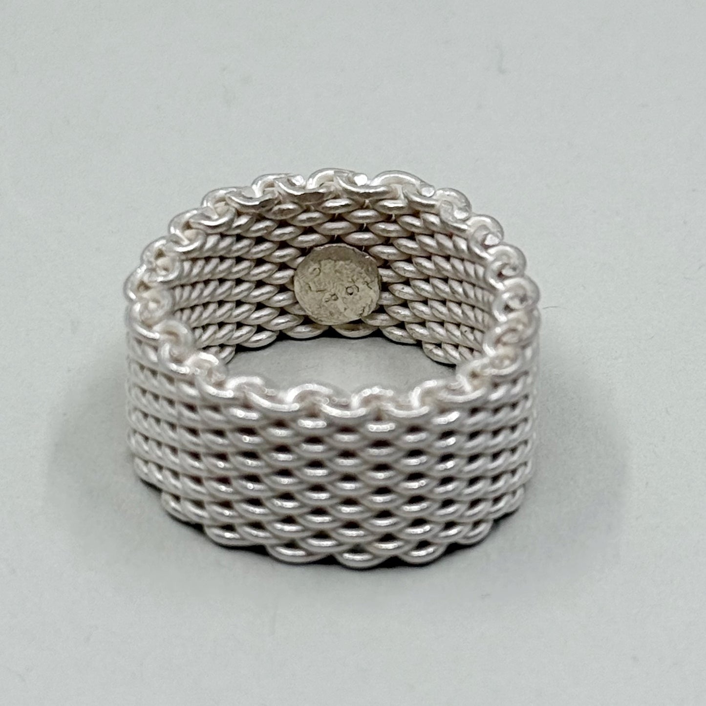 sterling silver Somerset band ring - GM23