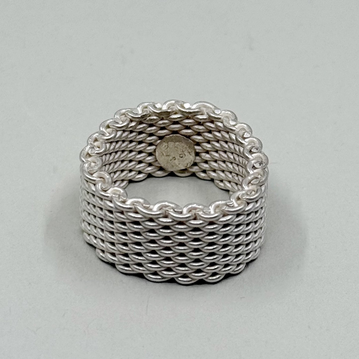 sterling silver Somerset band ring - GM23