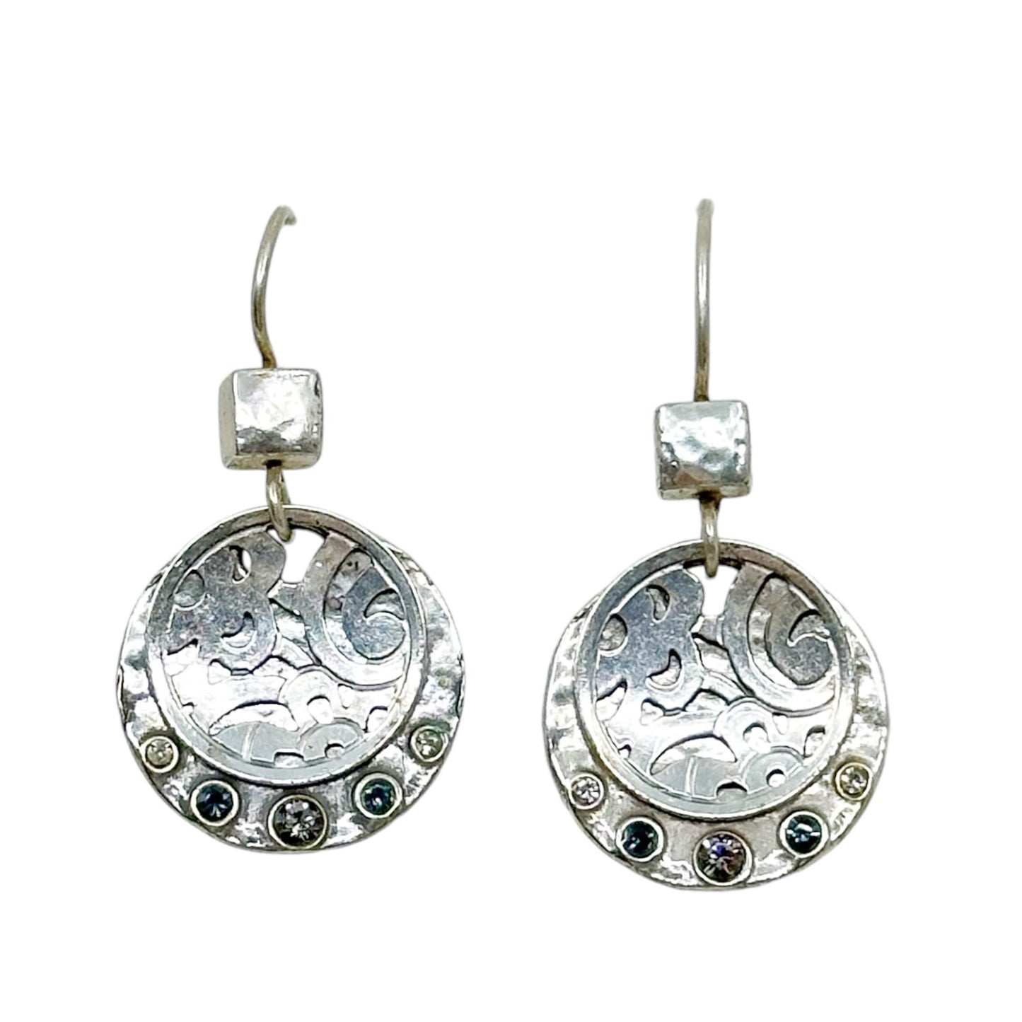 Brighton Bora Bora silver tone earrings - GM231