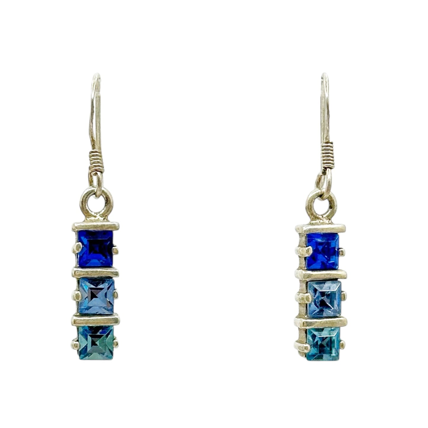 Sterling silver Rhinestone earrings - GM240
