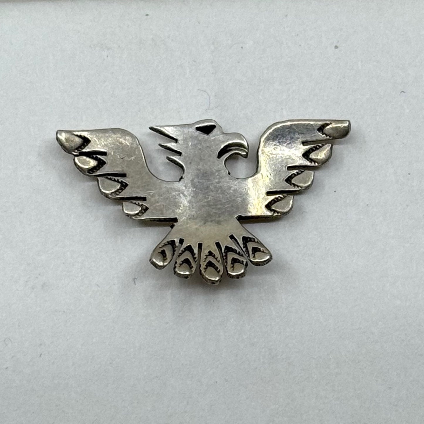 Southwest sterling silver eagle stud earrings - GM248
