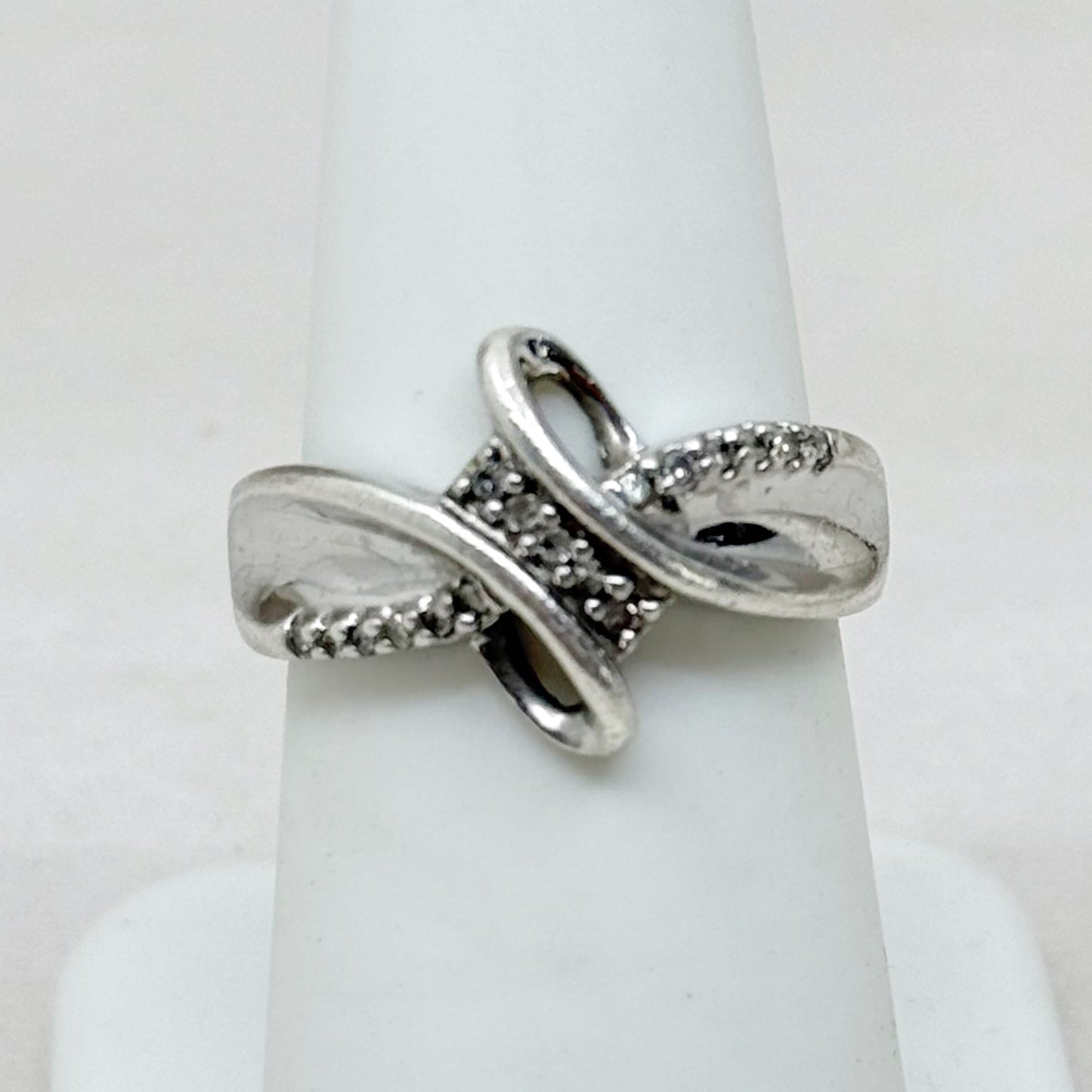 SUN sterling silver Diamond ring - GM272