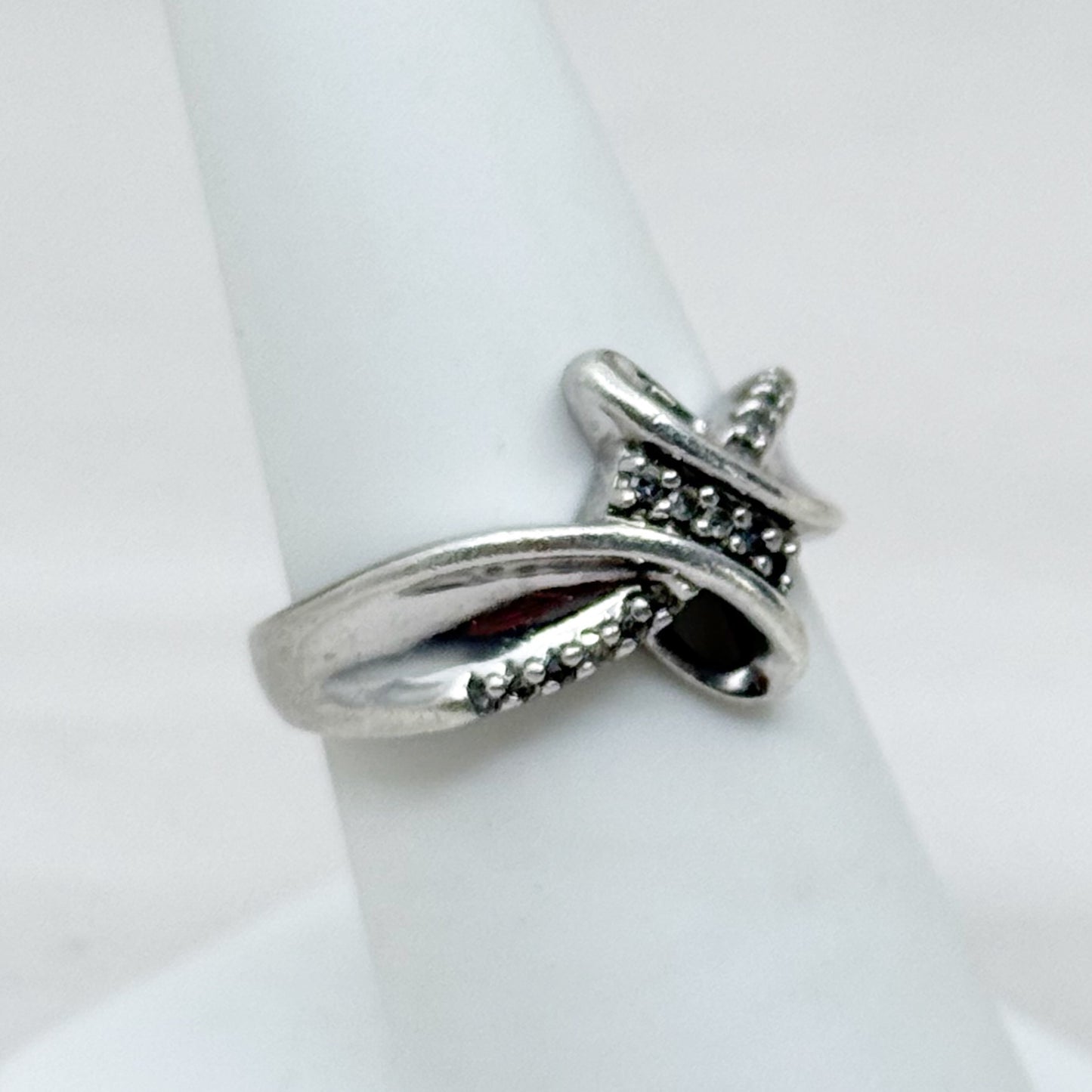 SUN sterling silver Diamond ring - GM272