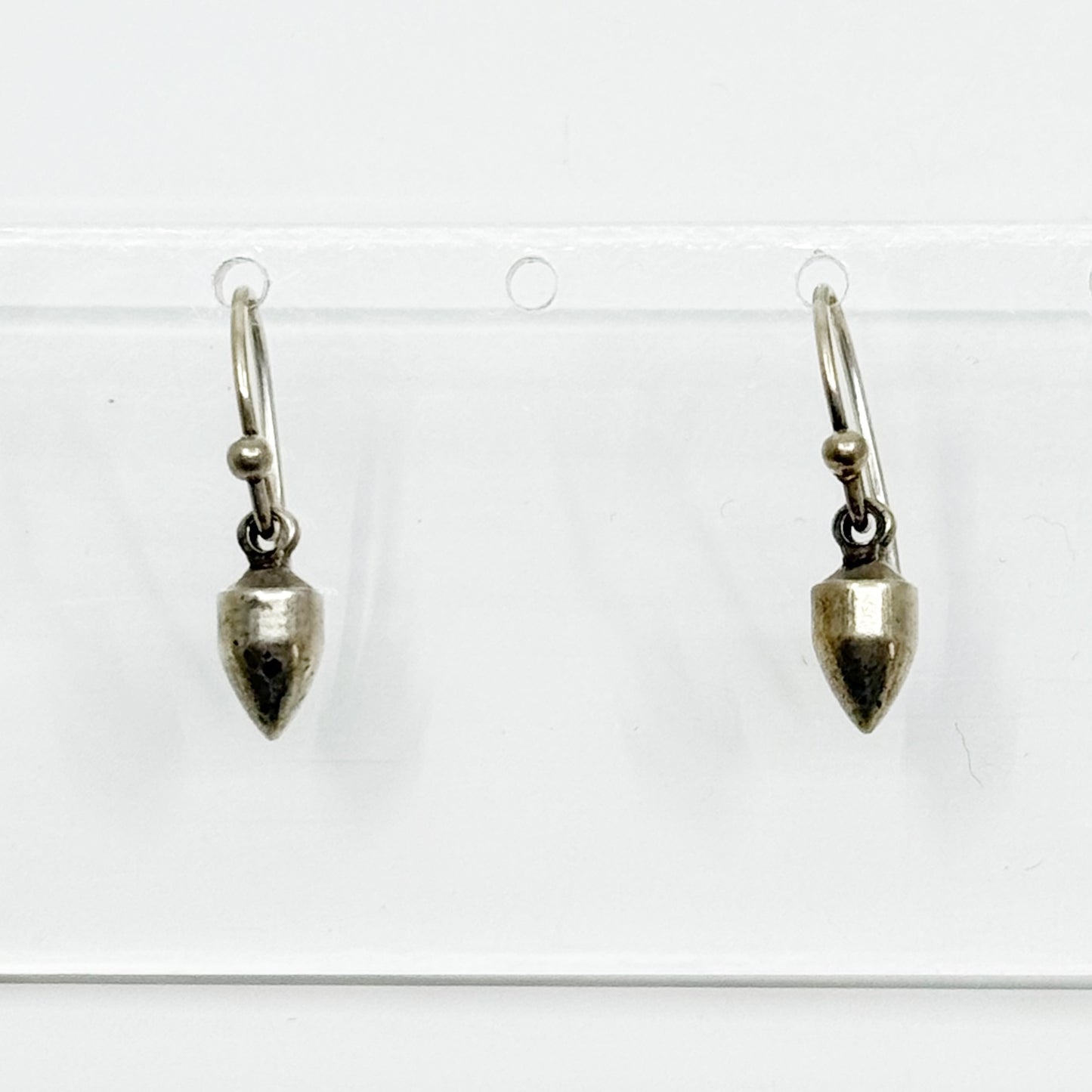 Hand Made sterling silver bead cone drop earrings GM836