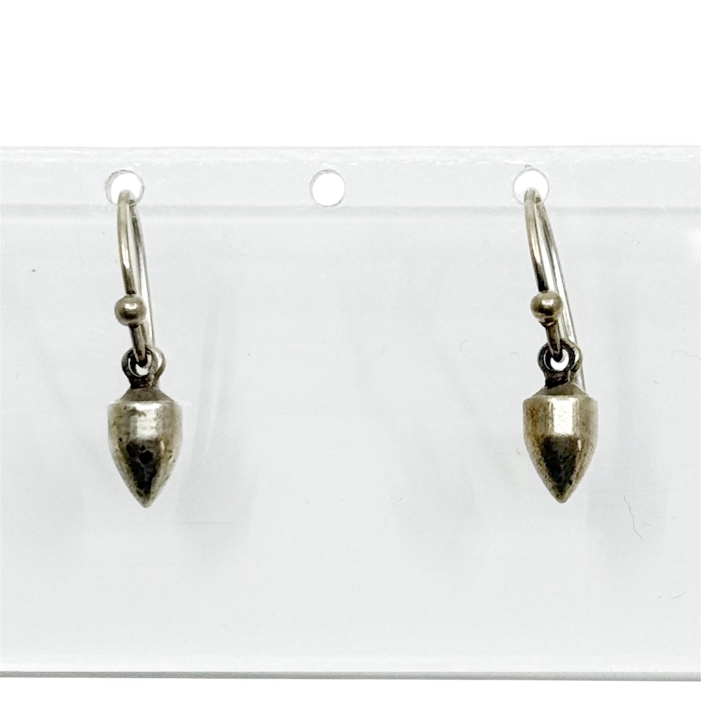 Hand Made sterling silver bead cone drop earrings GM836
