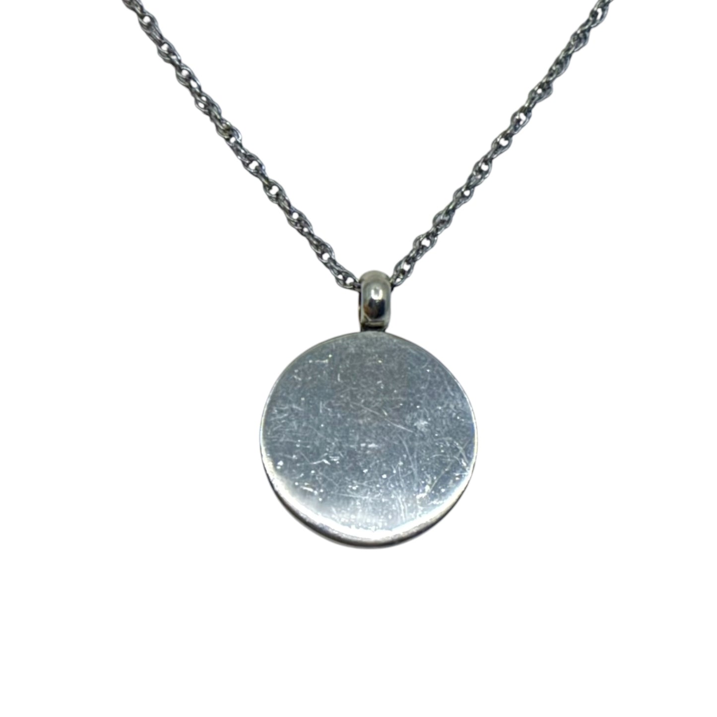 sterling silver Sanskrit inscription for Good Health pendant - GM364