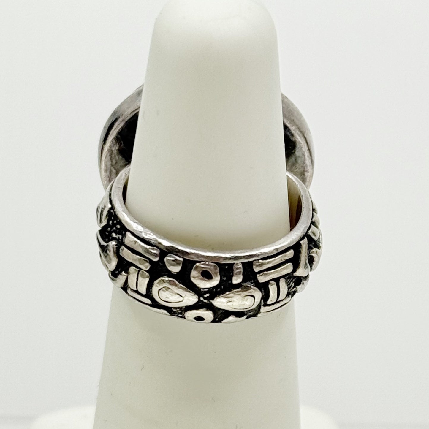 Sterling silver Mabe pearl ring GM439