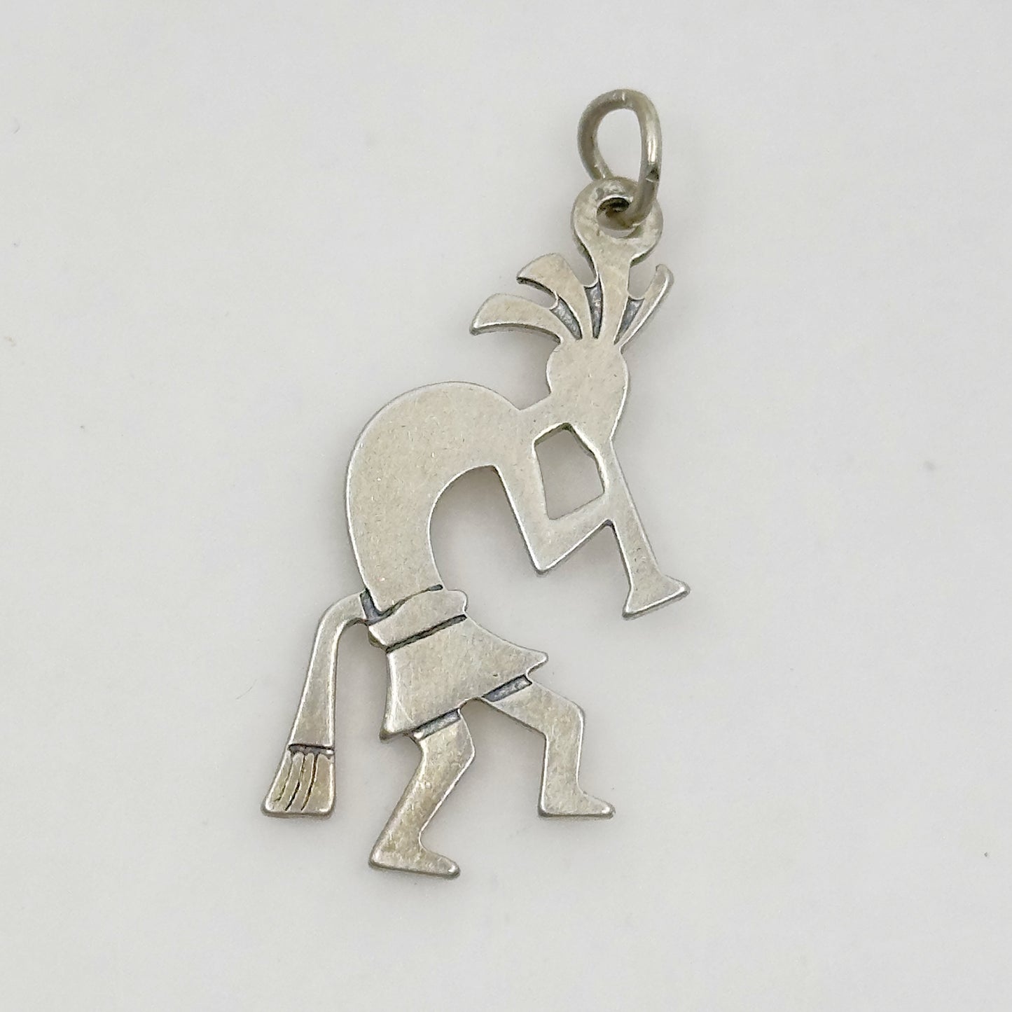 Zuni Sterling silver Kokopelli pendant GM609