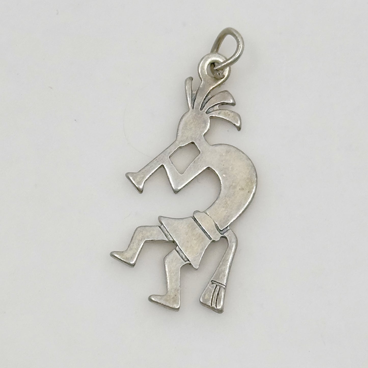 Zuni Sterling silver Kokopelli pendant GM605