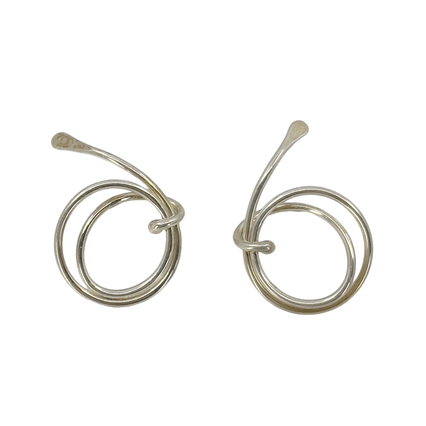 Hand Made sterling silver earrings GM649
