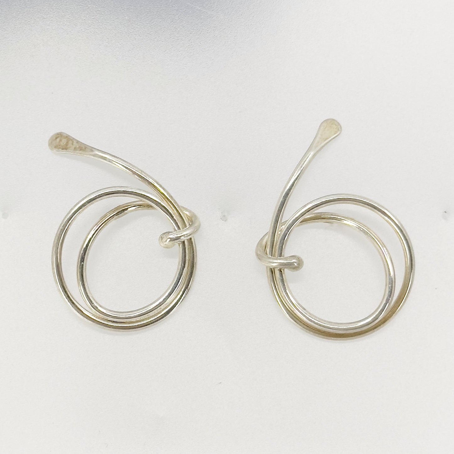 Hand Made sterling silver earrings GM649