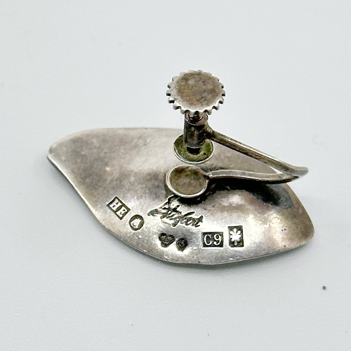 Heribert Engelbert Stigbert Sweden sterling silver single earrings GM650