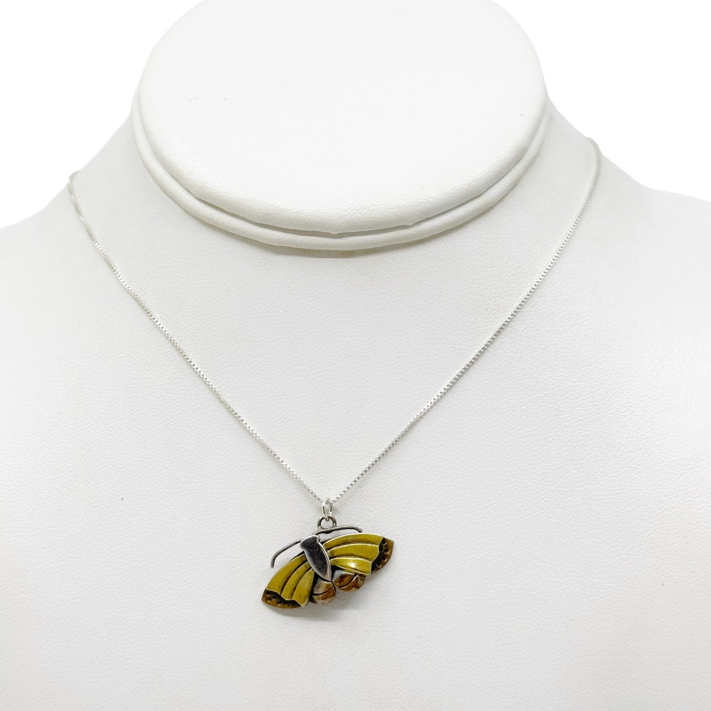 Vintage Far Fetched Mix Metal butterfly pendant GM704