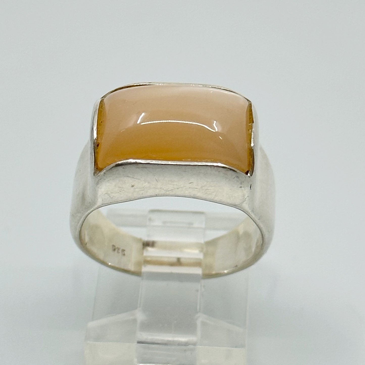 Sterling silver moonstone ring GM708