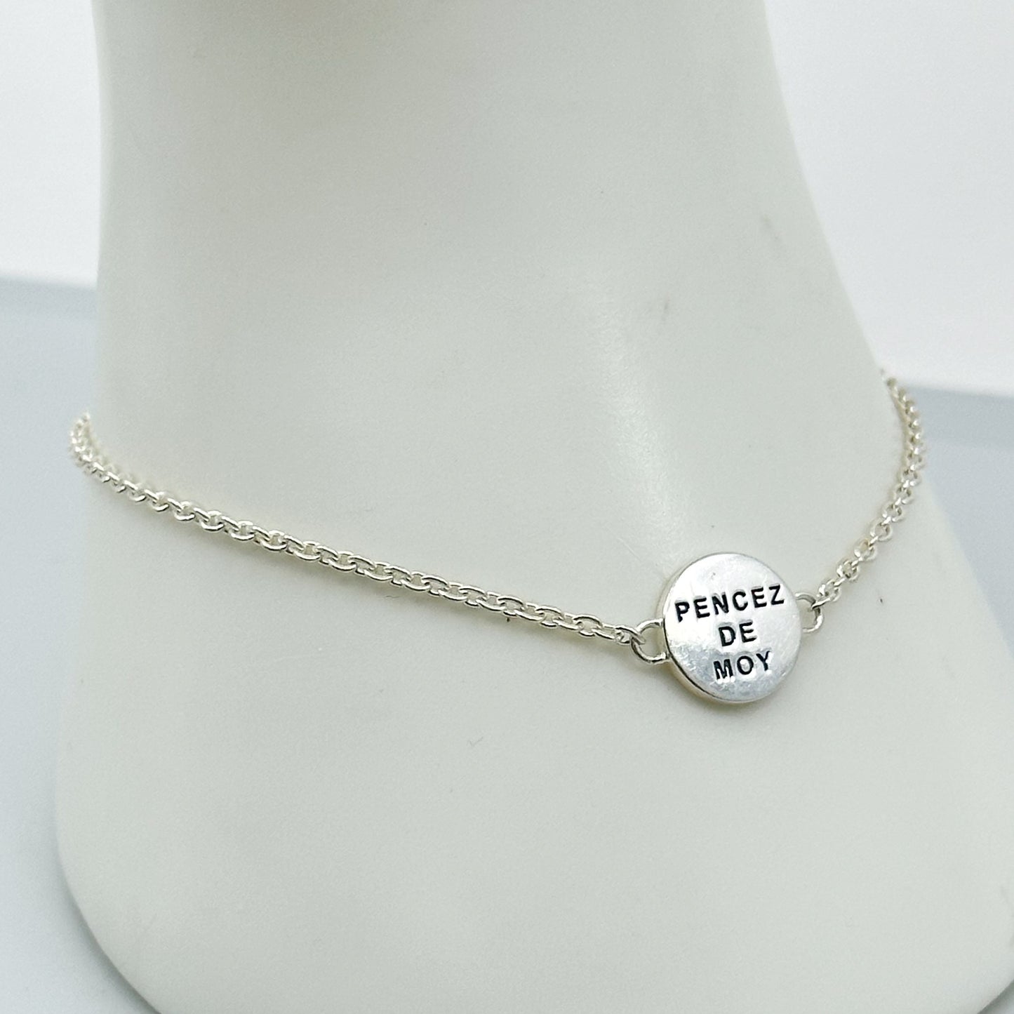 Efva Attling mini Pencez De Moy sterling silver bracelet GM747