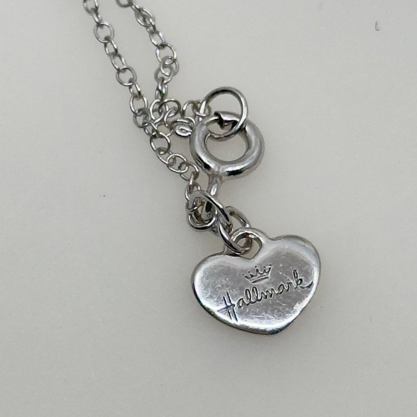 Hallmark sterling silver tree pendant necklace GM770