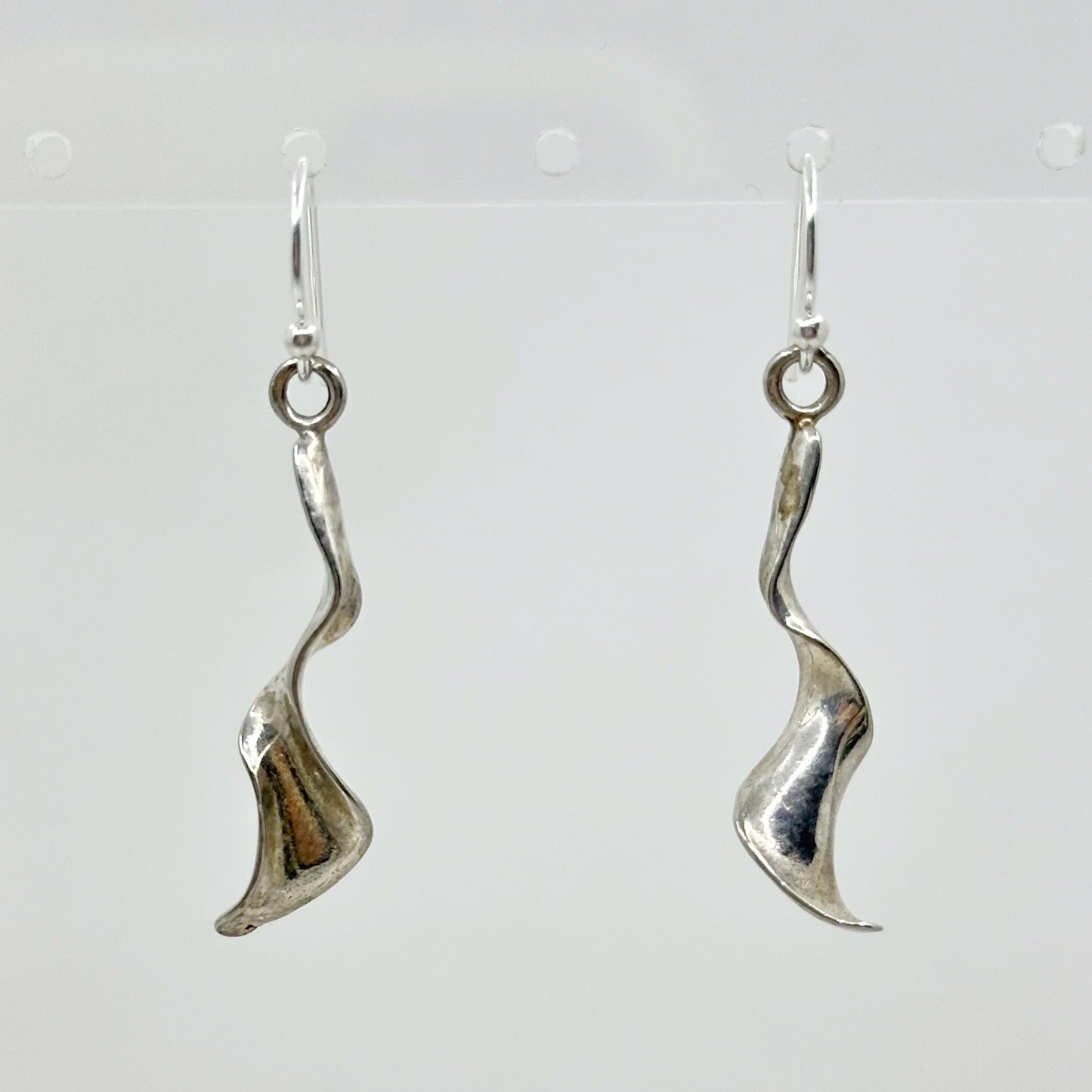 Hand Made Sterling silver drop earrings GM799