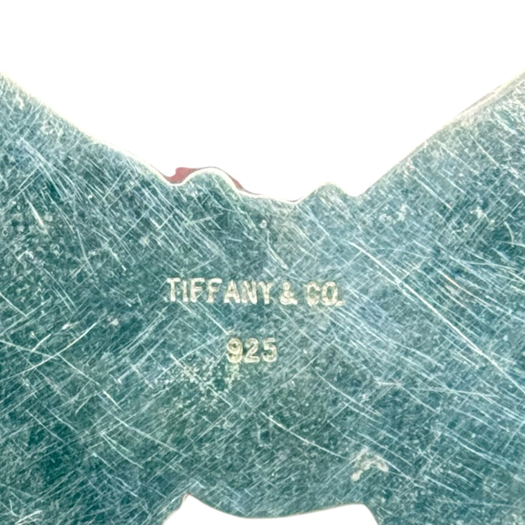 Vintage Tiffany & Co 925 sterling silver bow ribbon Bookmark - GM811