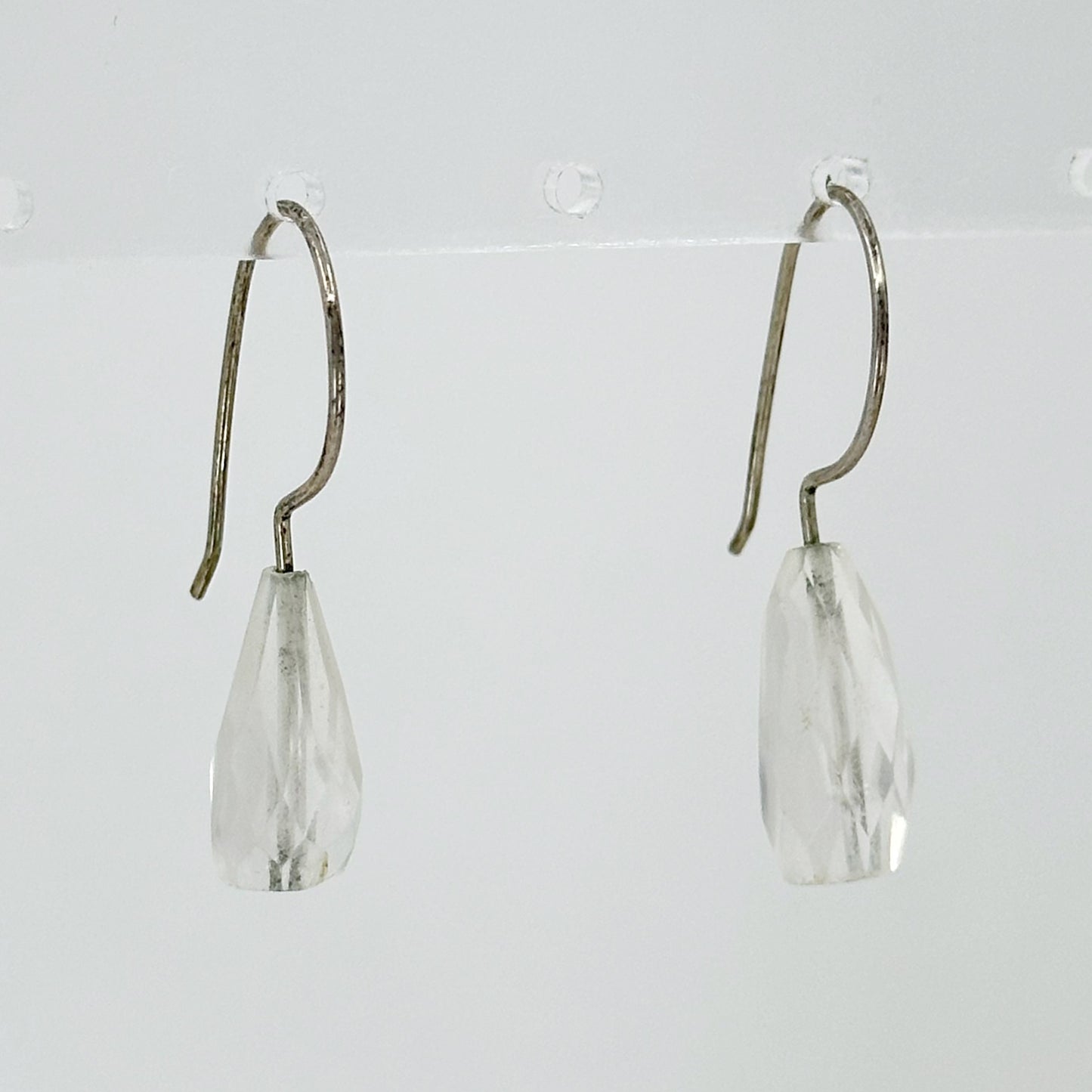 Hand Made Sterling silver Quartz earrings GM821