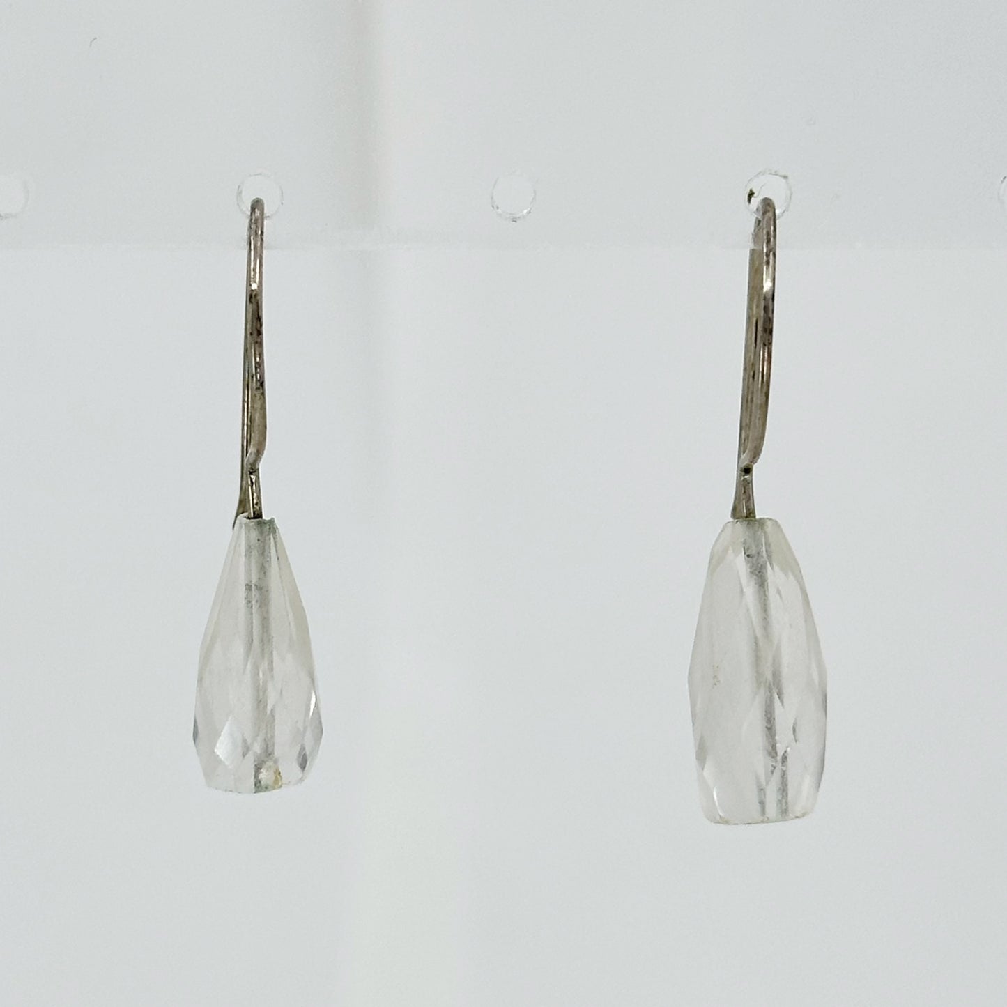 Hand Made Sterling silver Quartz earrings GM821