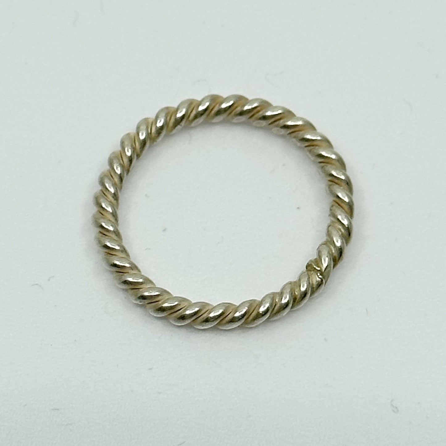 Sterling silver cable band Ring GM871