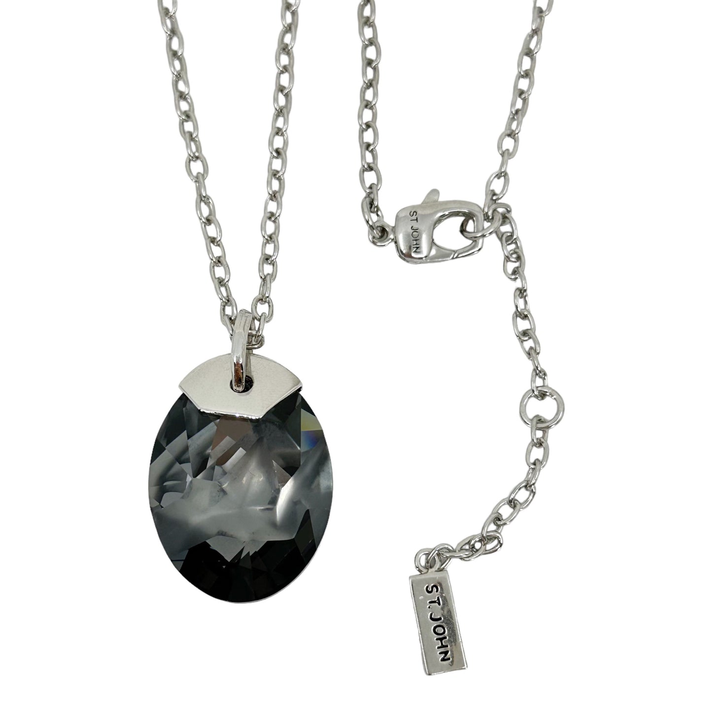 St. John Collection Swarovski Crystal Pendant Necklace gm878