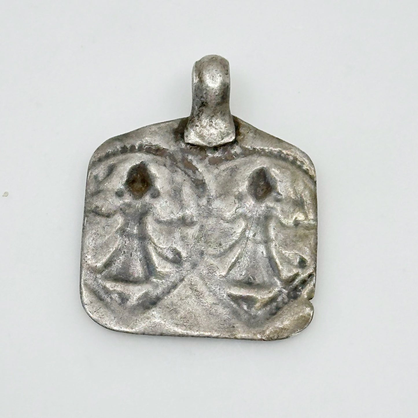 Vintage Hindu Rajasthan 800 silver pendant GM902